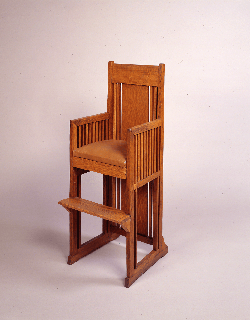 Frank Lloyd Wright high chair